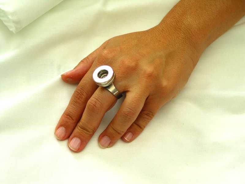 Ring on finger